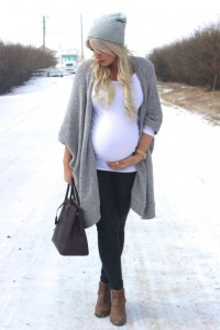 мода для беременных зима 2016