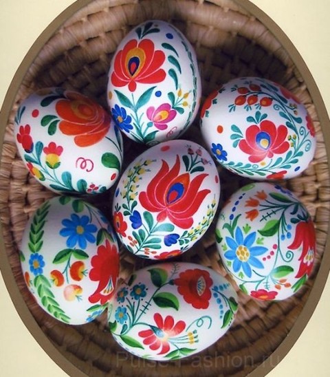 оригинальные яйца на Пасху своими руками