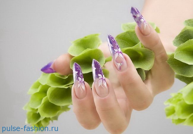 Красивые и стильные рисунки на ногтях - фото