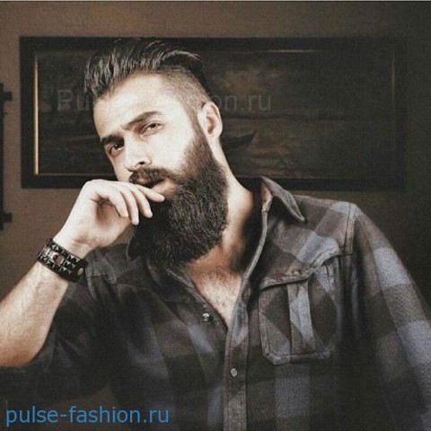 Стильная и модная полная (или русская) мужская борода  Модная мужская борода 