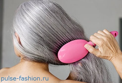 Окрашивание седых волос профессиональными, качественными и натуральными красками