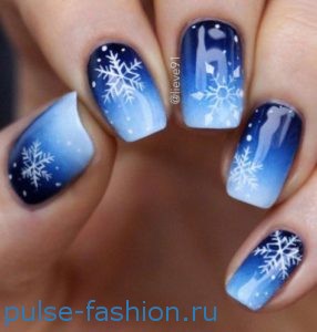 Зимний дизайн ногтей. Новогодний и рождественский маникюр 2020