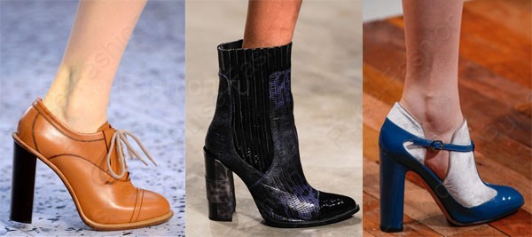 Стильная и модная обувь осень-зима 