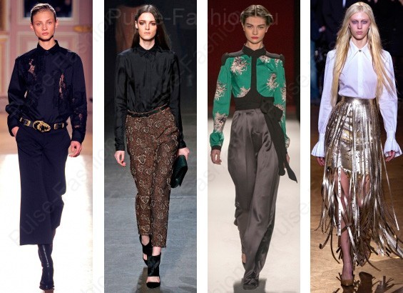 Стильные и модные блузки осень-зима 2022