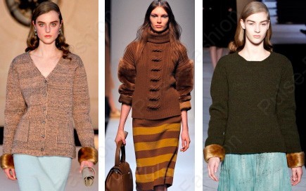 Модные женские свитера осень-зима ^